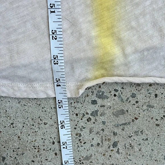 ATM Anthony Thomas Melillo Slub Jersey Sleeveless Maxi Dress Stone/Mustard XS - Picture 13 of 15